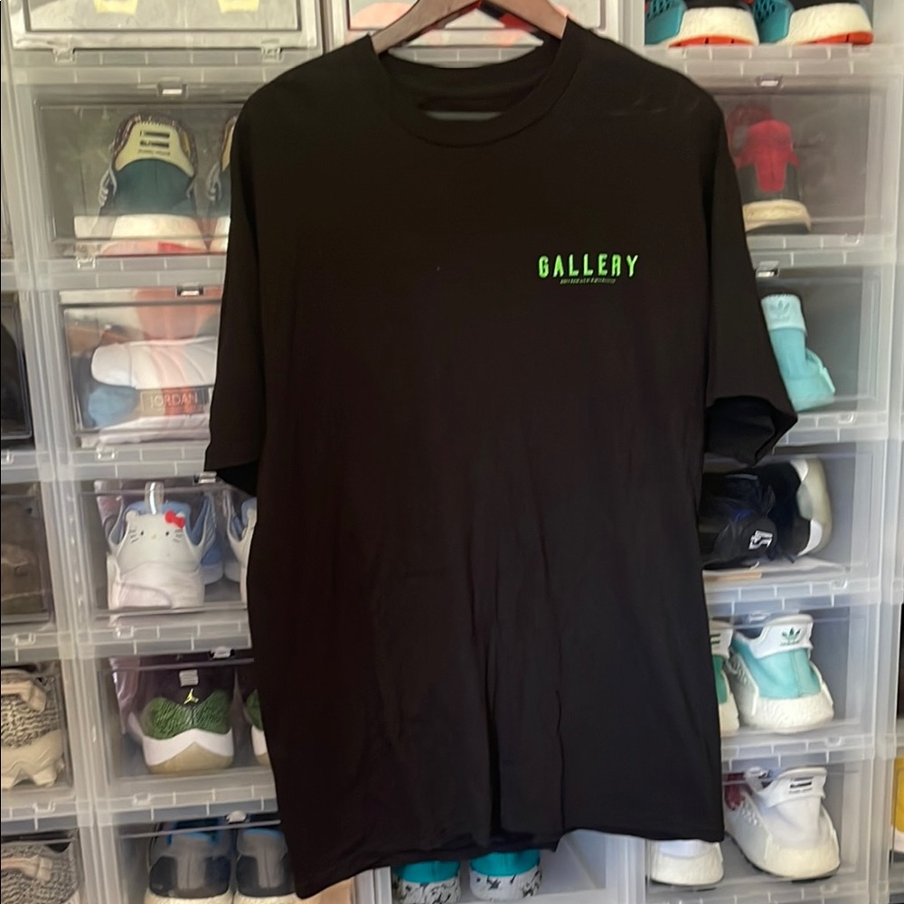 Gallery X anti social social club Black Crew Neck Short Sleeve Tee
